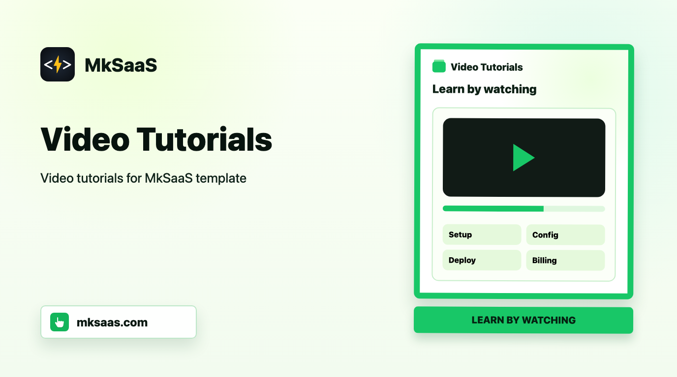Video Tutorials