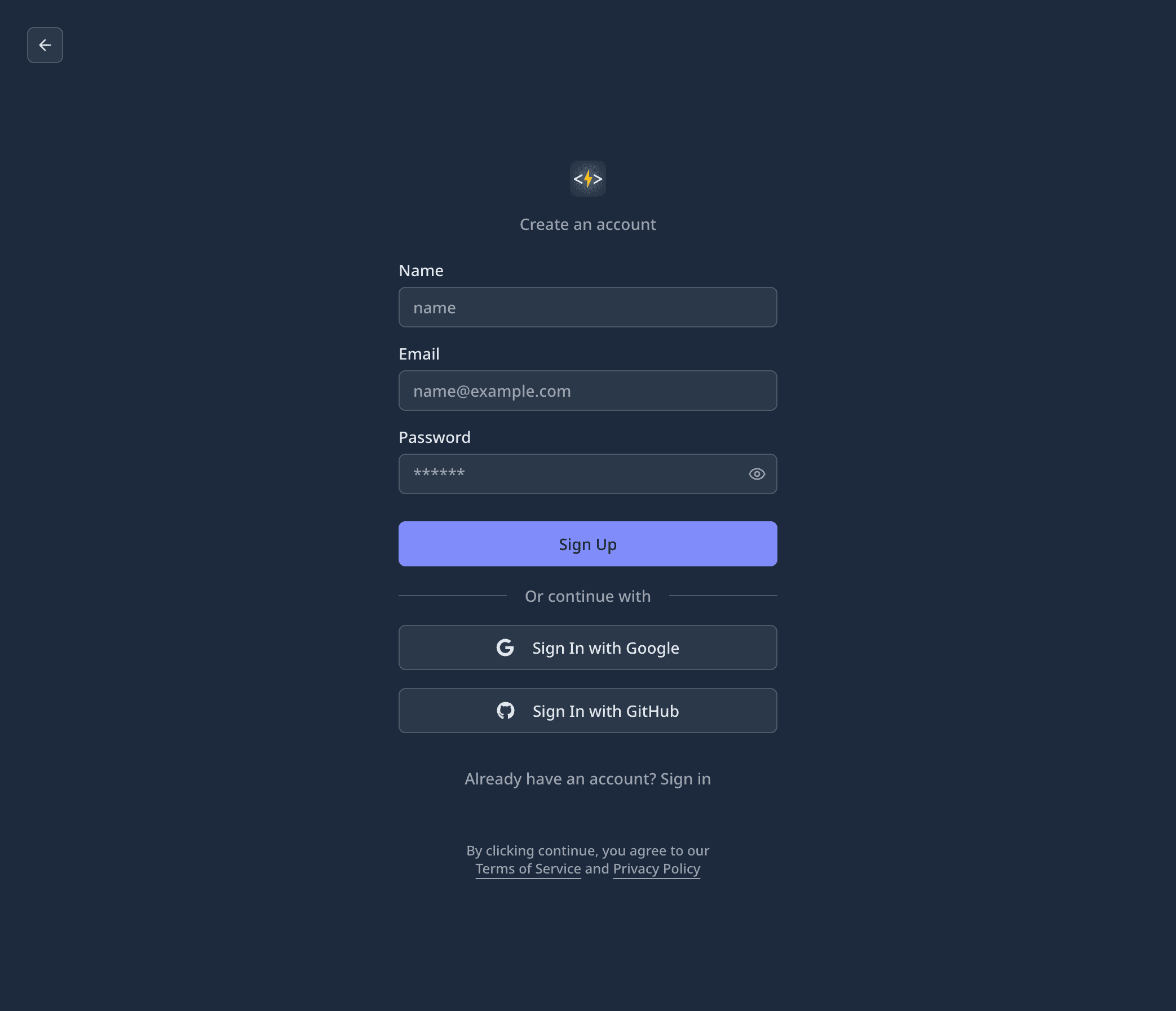 Email/Password